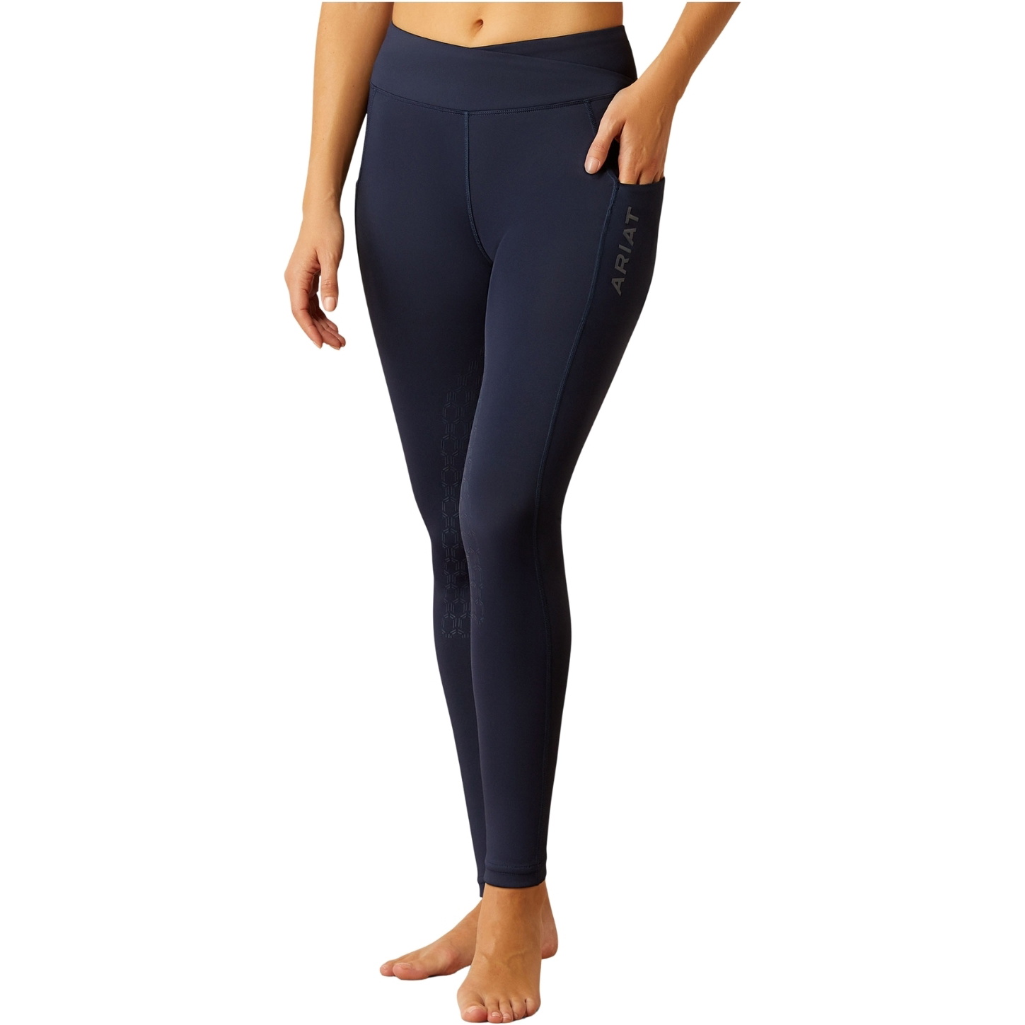 Ariat Womens Avail 2.0 Half Grip Tight 10052881 - Navy